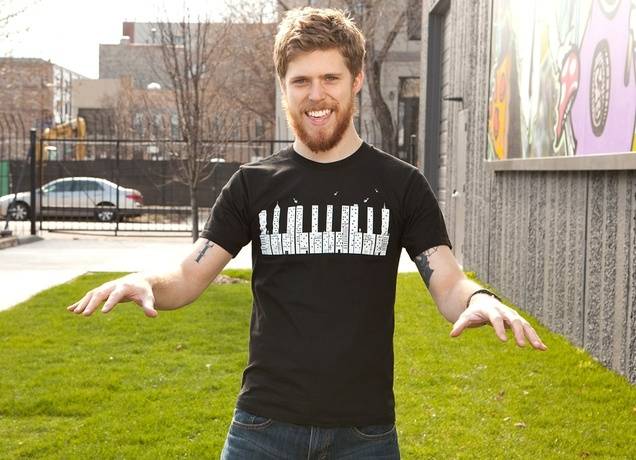 Piano Skyline T-Shirt