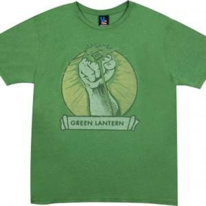 Fist Green Lantern T-Shirt by Junk Food