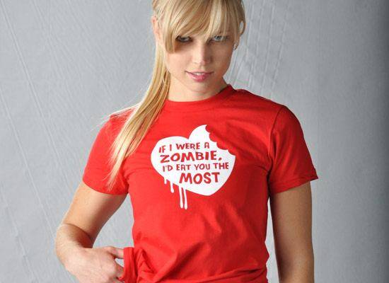 If I Were A Zombie, I'd Eat You The Most T-Shirt