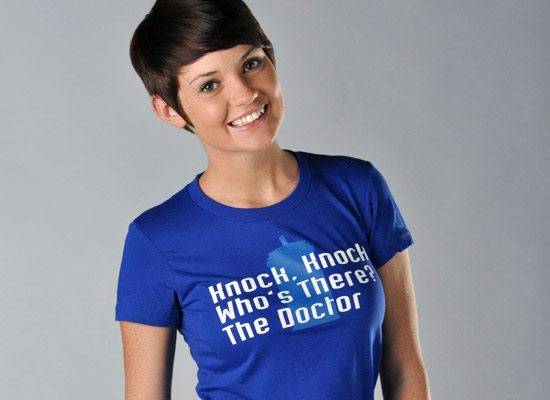 Knock Knock! Who's There? The Doctor T-Shirt