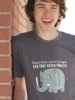 Elephants Never Forgive T-Shirt
