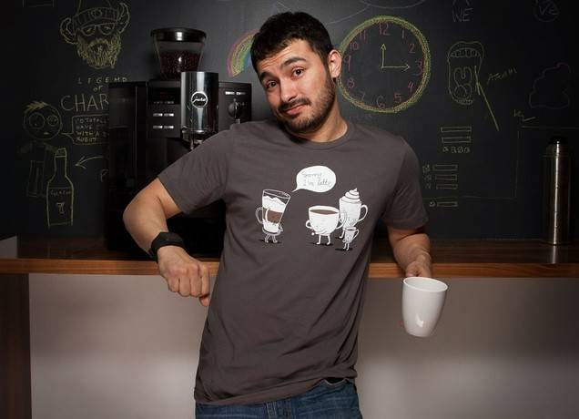 Coffee That's Always Late T-Shirt