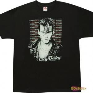 Drapes and Squares Cry-Baby T-Shirt