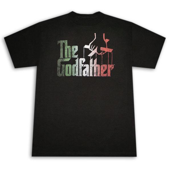 The Godfather Italian Colors Logo T-Shirt