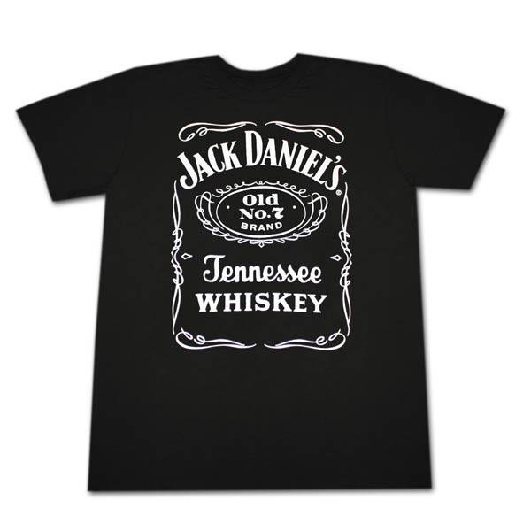 Jack Daniels Classic Whiskey Logo T-Shirt