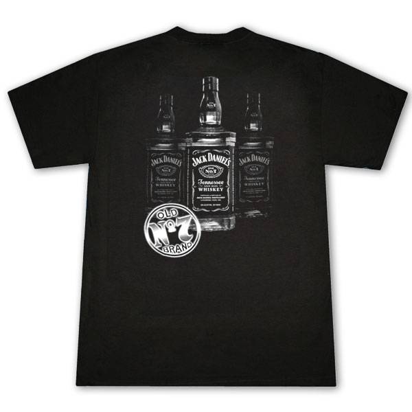 Jack Daniels Triple Bottle T-Shirt