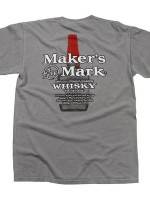 Maker's Mark Bottle Design Two-Sided T-Shirt