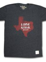 Lone Star Faded Texas Retro Vintage Black  Blend T-Shirt