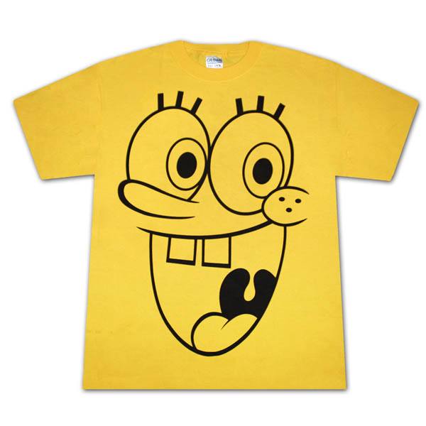 Spongebob Squarepants Huge Face T-Shirt
