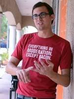 Everything In Moderation. Except Bacon. T-Shirt