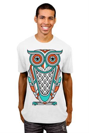 Art Deco Owl (Diurnal) T-Shirt