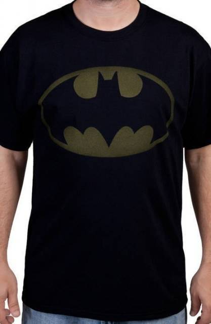 Faded Logo Batman Shirt