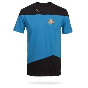 Star Trek TNG Uniform Blue T-Shirt