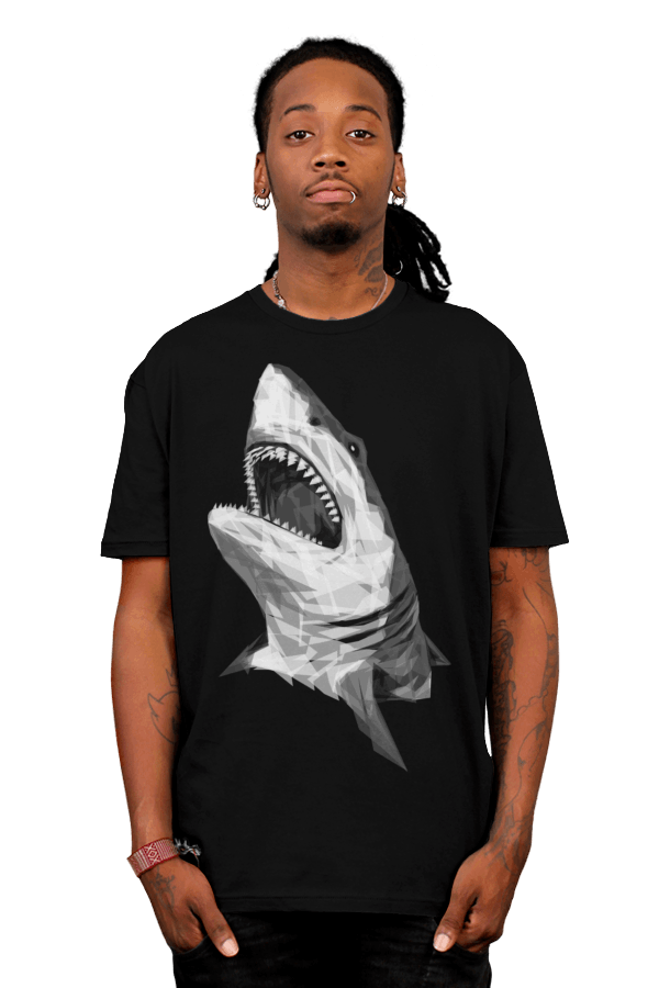 Geometric Shark T-Shirt