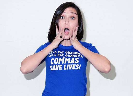Commas Save Lives!