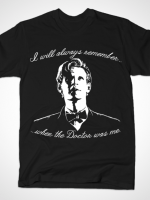 ELEVENTH DOCTOR - I WILL ALWAYS REMEMBER T-Shirt