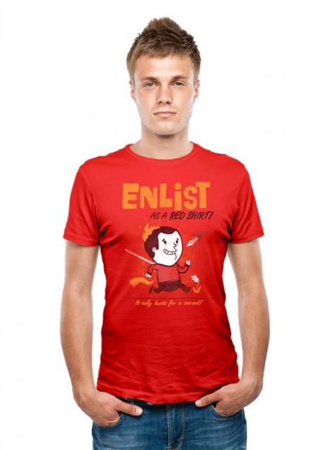 ENLIST AS A RED SHIRT