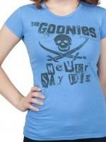 Ladies Goonies Never Say Die T-Shirt