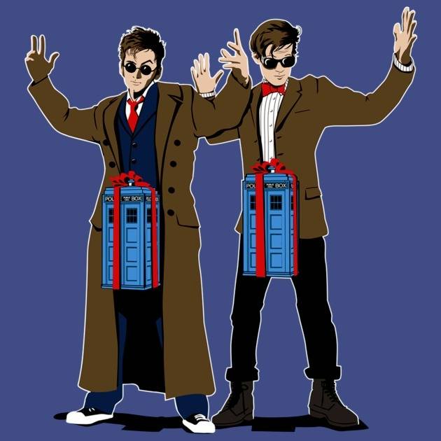 DOC IN A BOX TARDIS LOVERS T-Shirt