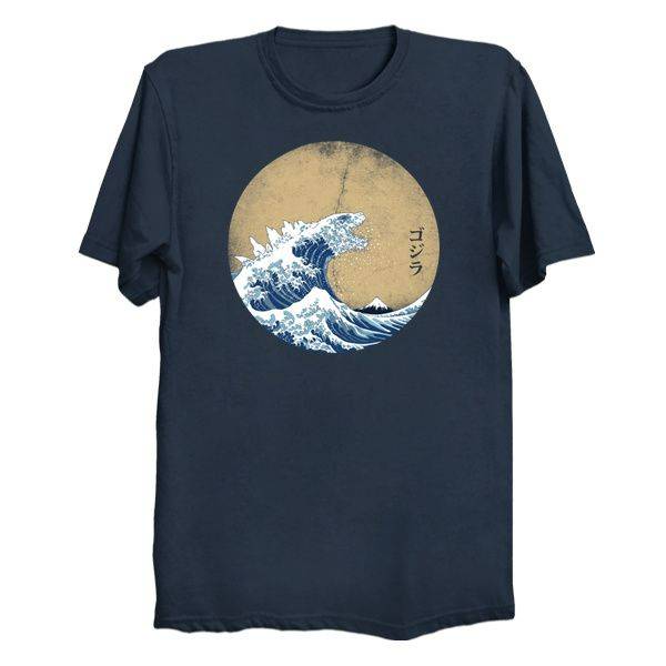 Hokusai Kaiju - Vintage Version