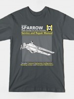 SPARROW SERVICE AND REPAIR MANUAL T-Shirt