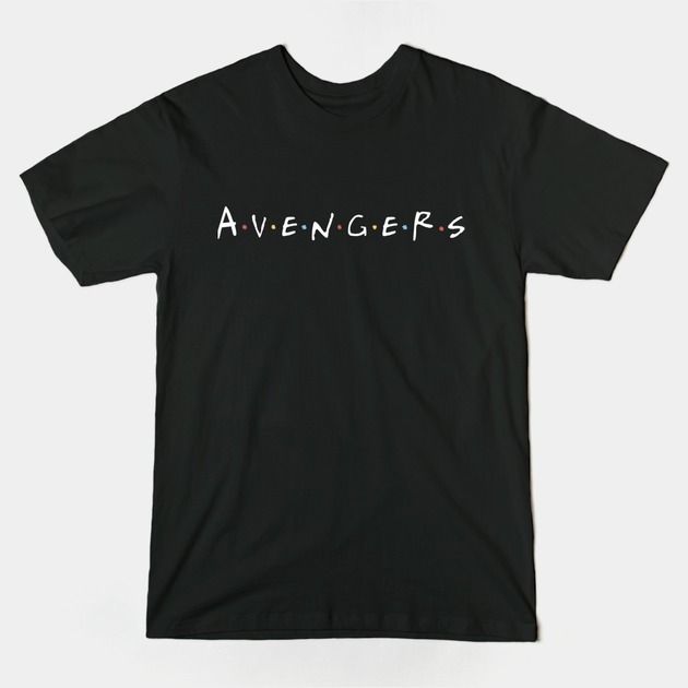 avengers t shirt friends