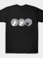 Rock! Paper! Scissor…Hands! T-Shirt