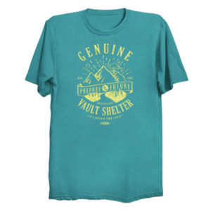 GENUINE VAULT - Fallout T-Shirt by Olipop - The Shirt List