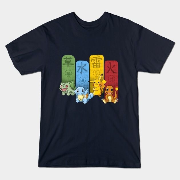 Pokemon Kanji Monsters T Shirt The Shirt List