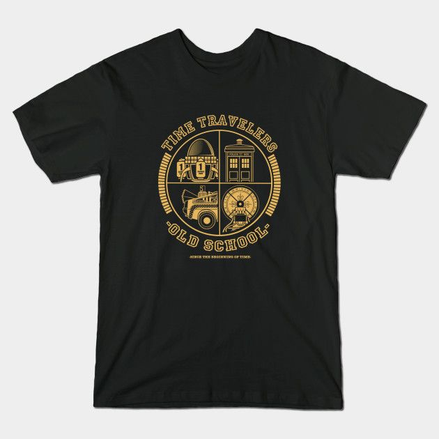 TIME TRAVELERS OLD SCHOOL T-Shirt - The Shirt List