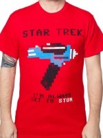 Star Trek Always Set To Stun T-Shirt