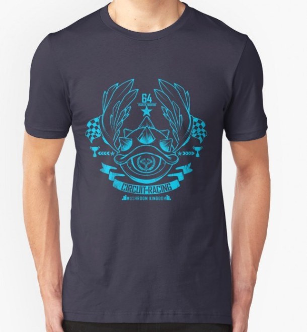 Mushroom Kingdom Racing T-Shirt - The Shirt List