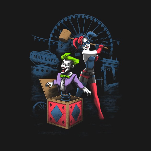 Mad Love Joker And Harley Quinn T Shirt The Shirt List
