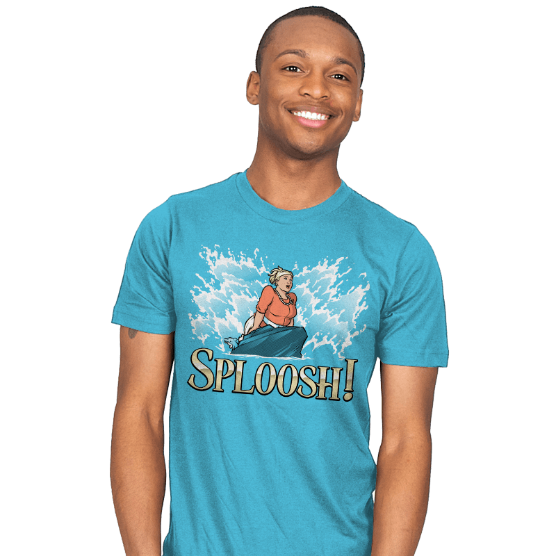 Archer TV Show Animated Series Pam SPLOOSH Juniors Cap Sleeve T-Shirt