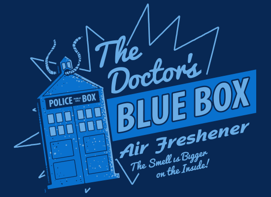 Blue Box Air Freshener
