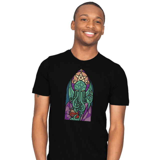 HP Lovecraft Cthulhu's Church T-Shirt - The Shirt List