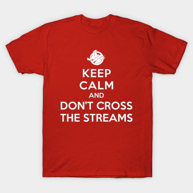 KEEP CALM AND DON'T CROSS THE STREAMS