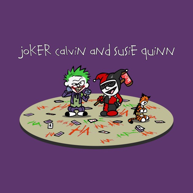 Joker Calvin and Susie Quinn