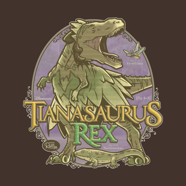 PREHISTORIC PRINCESS: Tianasaurus Rex