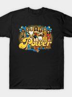 Women of 70s TV - POWER! T-Shirt