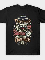 Driver Picks the Music T-Shirt