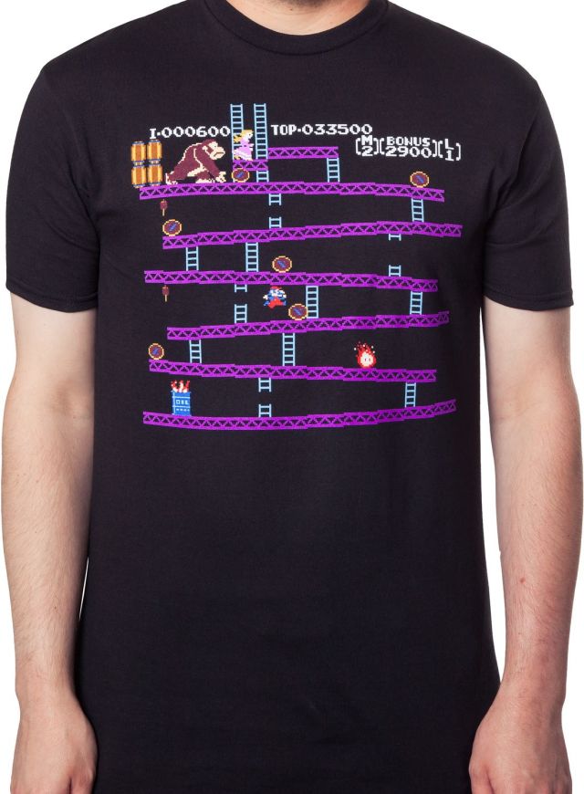 Level One -Nintendo Donkey Kong T-Shirt - The Shirt List