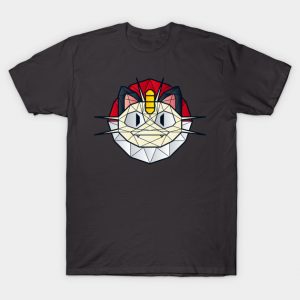 Meowth - Polygon Stainglass Collection T-Shirt