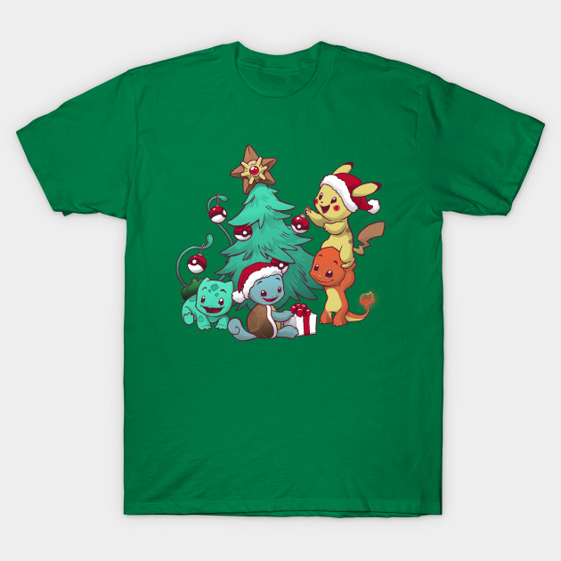 pokemon christmas t shirt