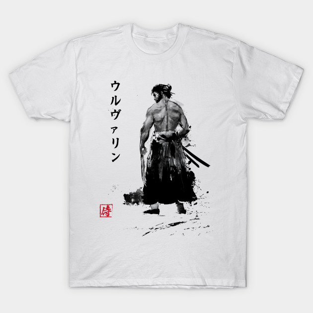 Immortal Samurai sumi-e