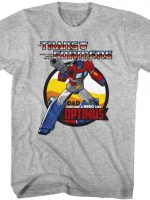 Optimus Prime Father's Day Transformers T-Shirt