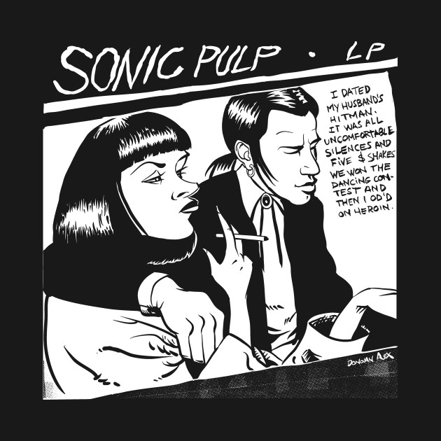 Sonic Pulp: Goo Fiction [Dark Tee]