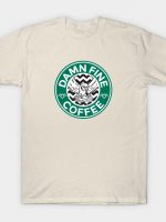 Twin Peaks Starbucks Parody Mashup T-Shirt