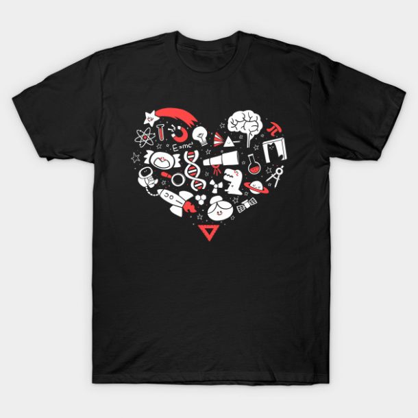 I Love Science T-Shirt by Anna-Maria Jung - The Shirt List