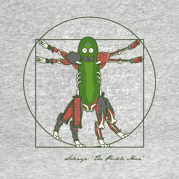 Vitruvian Pickle Man